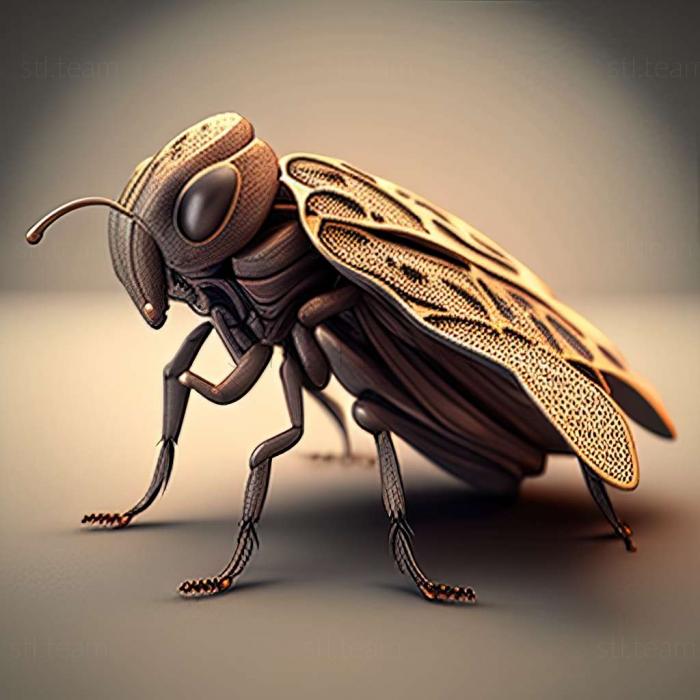 3D модель Diplogasteroididae (STL)